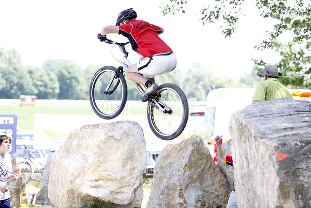 DM Fahrrad Trial in Neuburg