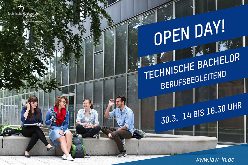 OPEN DAY Für Techn. Bachelorstudiengänge | Donnerstag, 30.03.2023 - 14: ...